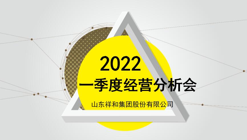 完美体育官方网站(中国)有限公司组织召开2022年一季度经营分析会
